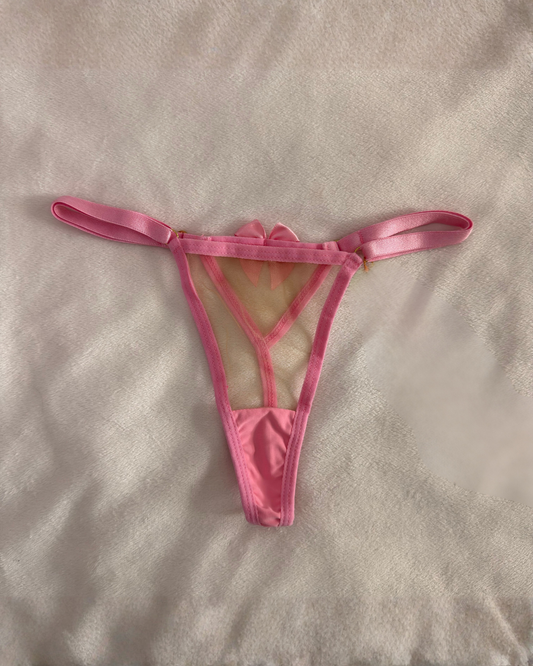 Calcinha fio transparente